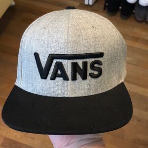 Grey/Black Vans Snapback